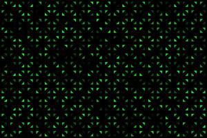 Green triangles pattern abstract geometric background vector