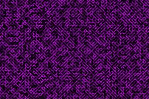 Purple digital geometric pattern abstract background vector