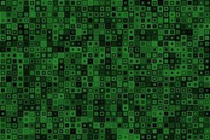 Green squares sparkling pattern abstract background vector