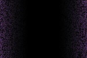 Purple halftone abstract business card background vector