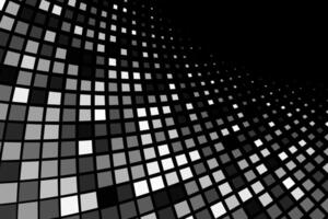 White glowing halftone particles abstract background vector