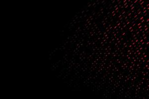 Red smooth particles rain abstract background vector