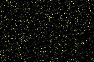 Yellow stars in the night sky universe abstract background vector