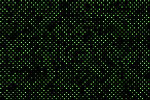 Green sparkling geometric dots pattern abstract background vector