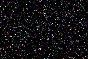 Colorful stars in the night sky universe abstract background vector