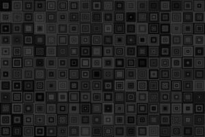 Grey geometric squares pattern abstract background vector