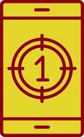 Countdown Vintage Icon Design vector