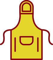 Apron Vintage Icon Design vector