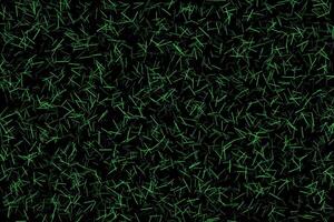 Green short lines flying abstract background vector