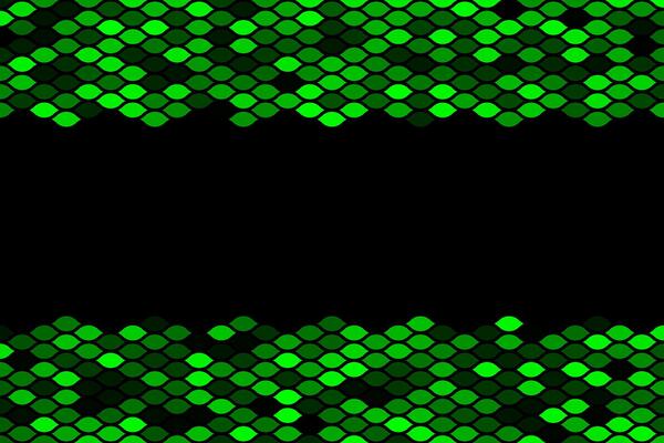 Green abstract geometric frame pattern background