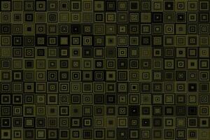 Yellow geometric squares pattern abstract background vector