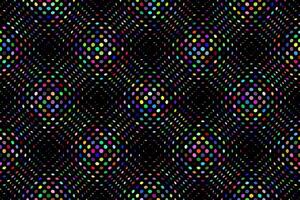 Colorful wavy particles pattern abstract background vector