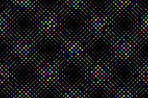 Colorful wavy particles pattern abstract background vector