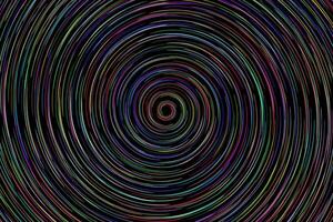 Colorful spiral waves tornado abstract background vector