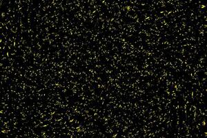 Yellow broken glass particles abstract background vector