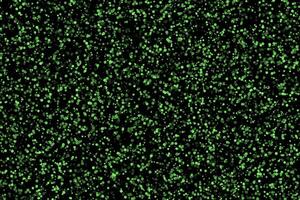 Green bubbles chaotic circles abstract background vector