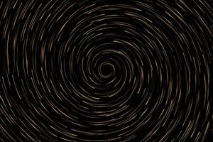 Brown abstract spiral circle waves background vector