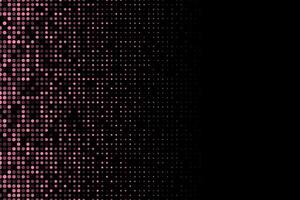 Pink dots circles halftone abstract background vector