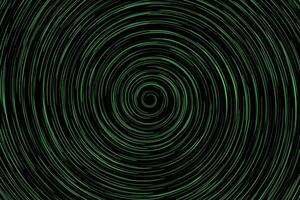 Green spiral waves tornado abstract background vector