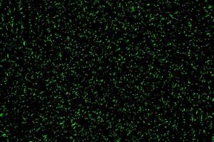 Green broken glass particles abstract background vector