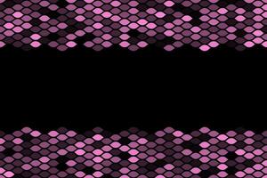 Pink abstract geometric frame pattern background vector