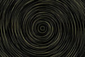 Yellow spiral waves tornado abstract background vector