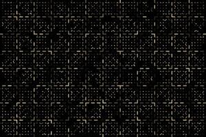 Golden tech coding electronics abstract background vector
