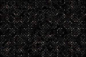 Golden tech coding electronics abstract background vector