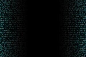 Blue halftone abstract business card background vector