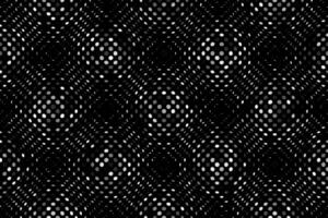 White wavy particles pattern abstract background vector