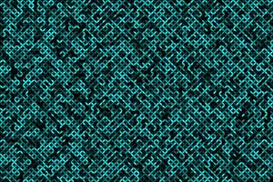 Cyan digital geometric pattern abstract background vector