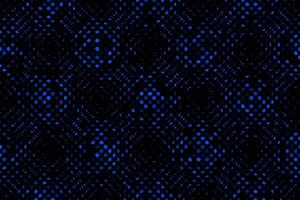 Blue wavy particles pattern abstract background vector