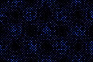 Blue wavy particles pattern abstract background vector