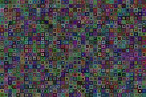 Colorful squares sparkling pattern abstract background vector