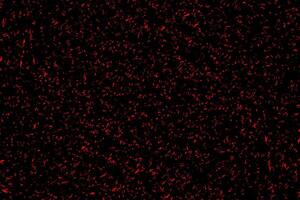 Red broken glass particles abstract background vector