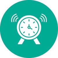 Clock Multi Color Circle Icon vector