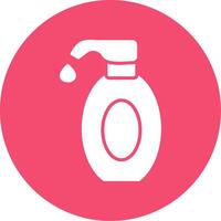 Lotion Multi Color Circle Icon vector