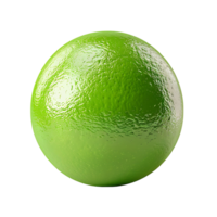 Green Lime on isolated transparent background png