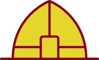 Tent Vintage Icon Design vector