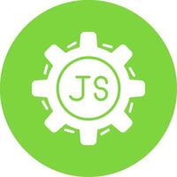 Javascript Multi Color Circle Icon vector