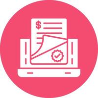 Release Multi Color Circle Icon vector
