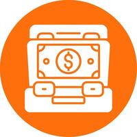 Portfolio Multi Color Circle Icon vector