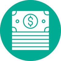 Stack Multi Color Circle Icon vector
