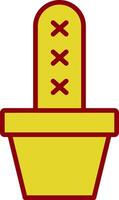 Cactus Vintage Icon Design vector