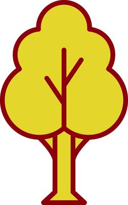 Tree Vintage Icon Design