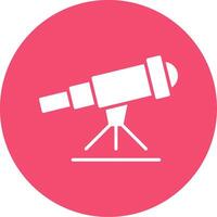 Stargazing Multi Color Circle Icon vector
