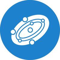 Galaxy Multi Color Circle Icon vector