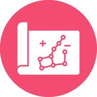 Constellation Multi Color Circle Icon vector