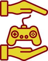 Teamwork Vintage Icon Design vector