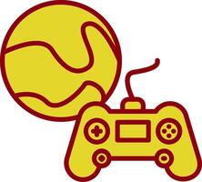 Gaming Vintage Icon Design vector